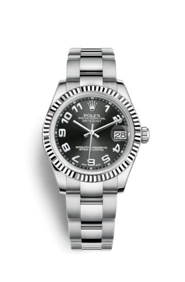 rolex 178274 perlmutt schwarz